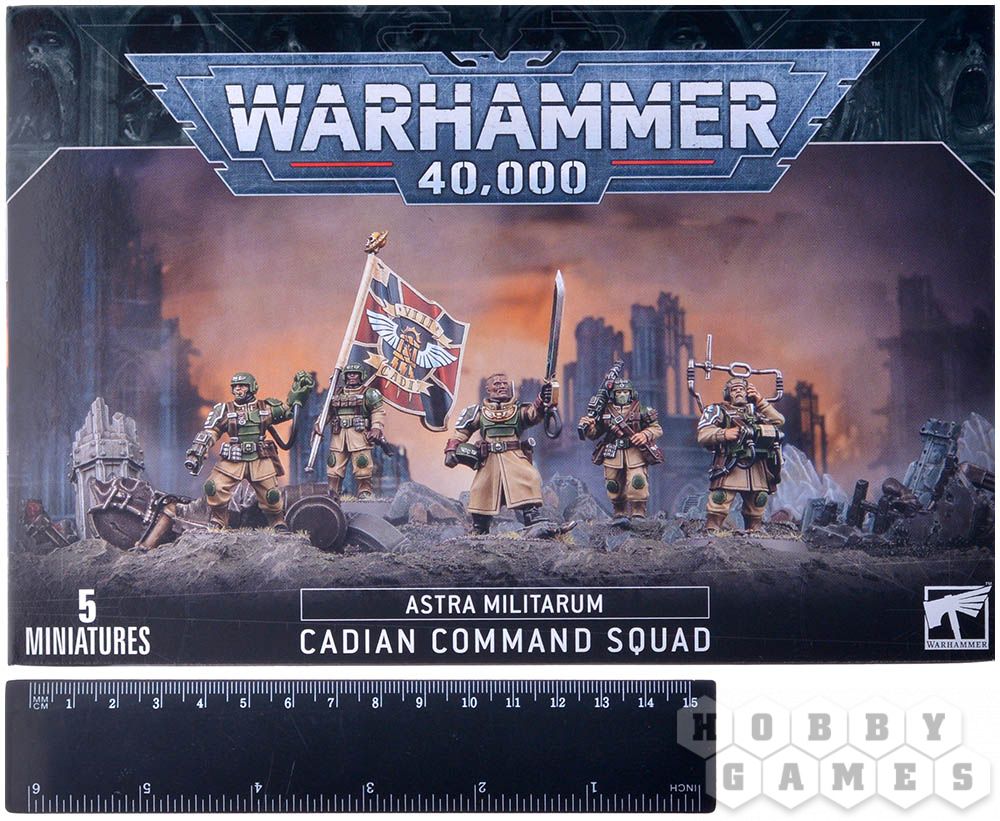 WS - Warhammer 40,000 - ASTRA MILITARUM: CADIAN COMMAND SQUAD - EN