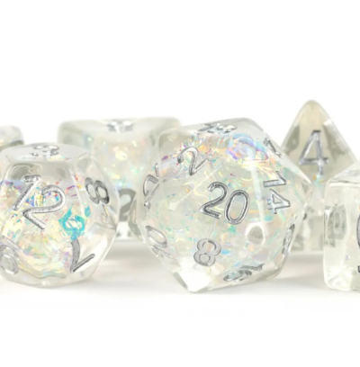 MDG - 7-Die Set 16mm: Rainbow Frost Dice