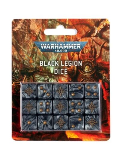 WS - Warhammer 40,000 - Black Legion Dice - EN