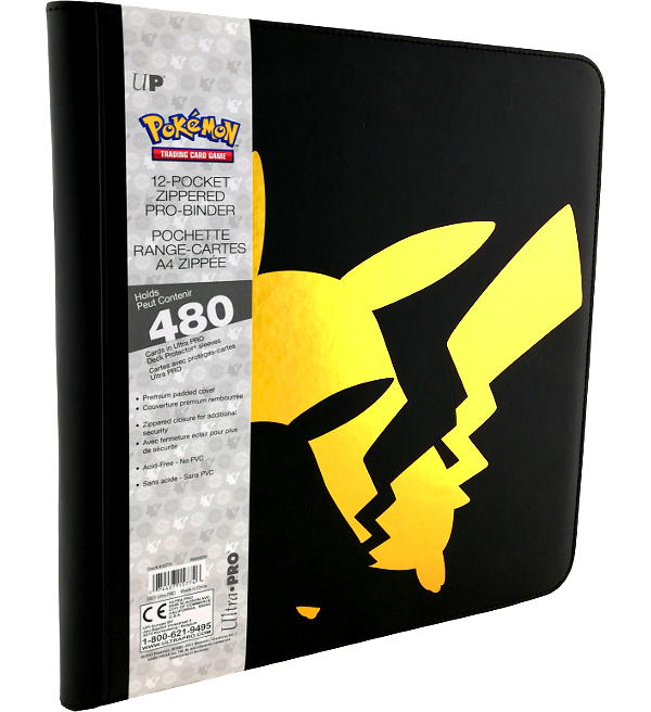 UP - Binder: PRO 12-Pocket Pokemon-Pikachu 2019