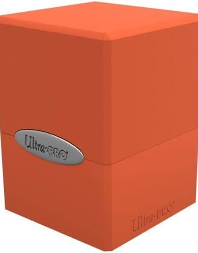 UP - Deckbox: Satin Cube - Pumpkin Orange