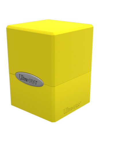 UP - Deckbox: Satin Cube - Lemon Yellow