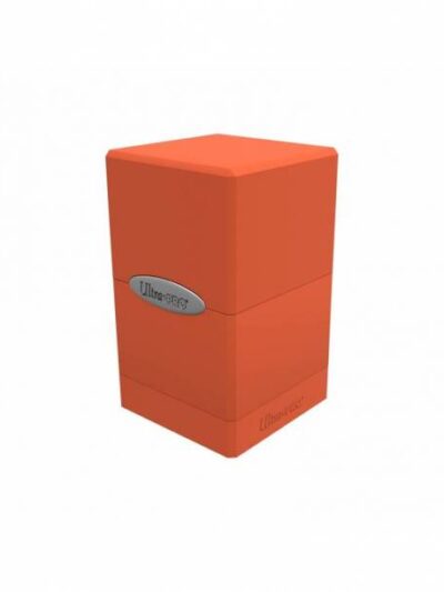 UP - Deckbox: Satin Tower Classic - Pumpkin Orange