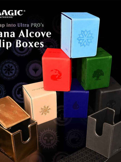 UP - Deckbox: MTG Alcove Flip-Mana - Island