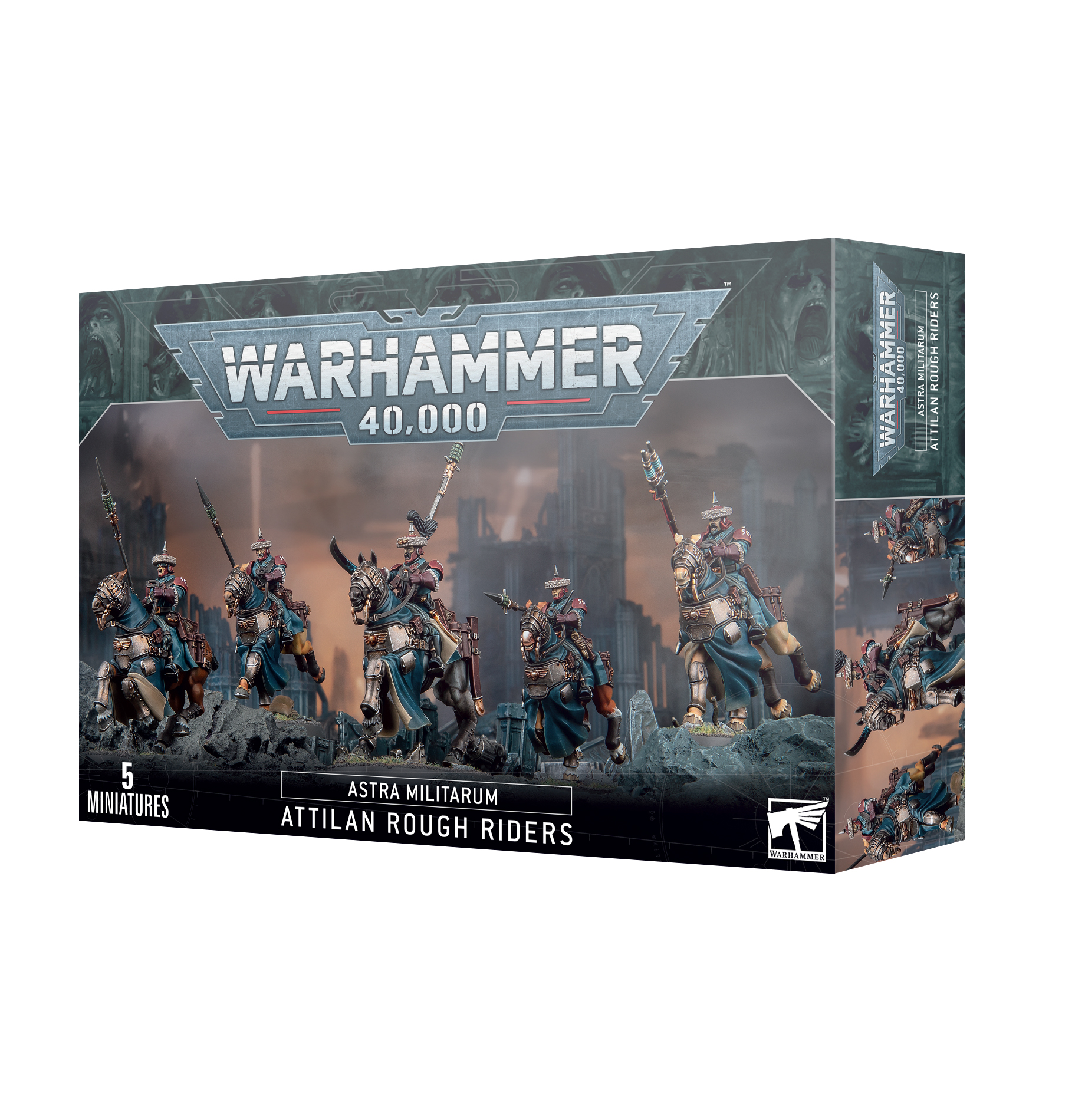 WS - Warhammer 40,000 - ASTRA MILITARUM: ATTILAN ROUGH RIDERS - EN