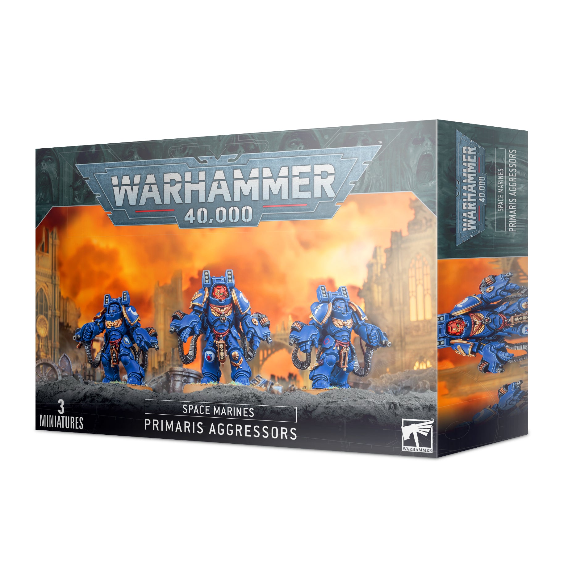 WS - Warhammer 40,000 - SPACE MARINES PRIMARIS AGGRESSORS