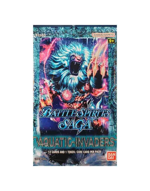 BSS - Battle Spirits Saga TCG: Aquatic Invaders Booster PACK (BSS03)