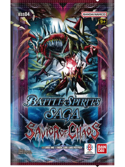 BSS - Battle Spirits Saga TCG: Savior of Chaos Booster PACK (BSS04)