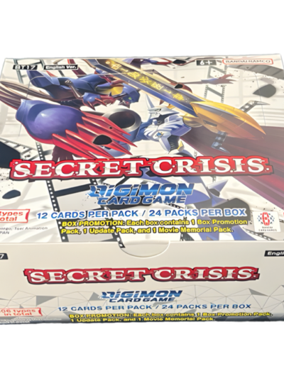 Digimon TCG: Secret Crisis Booster Box - ENG