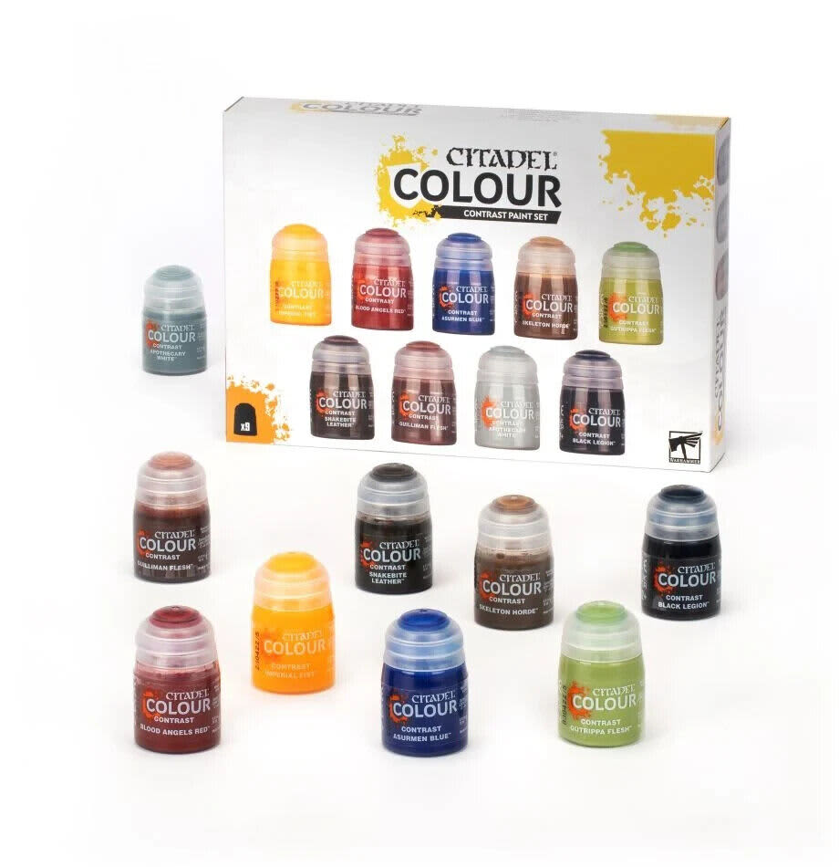 WS - CITADEL COLOUR: CONTRAST PAINT SET