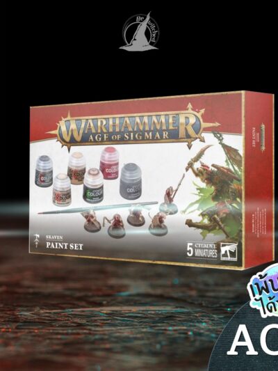 WS - AOS SKAVEN + PAINT SET ENG