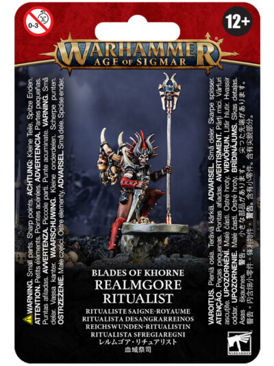 WS - Age of Sigmar -Blades of Khorne - Realmgore Ritualist - EN