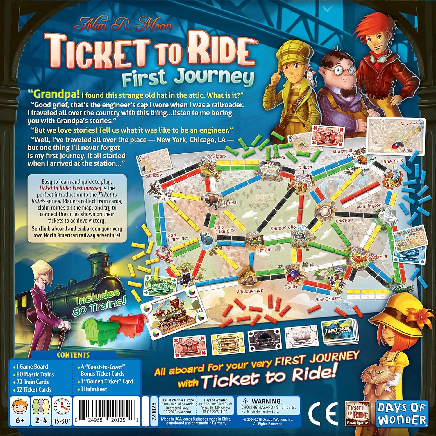 BG - Ticket to Ride: First Journey - EN
