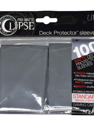 Ultra Pro Matte Eclipse Standard 100ct DARK GREY