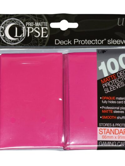 Ultra Pro Matte Eclipse Standard 100ct DARK PINK