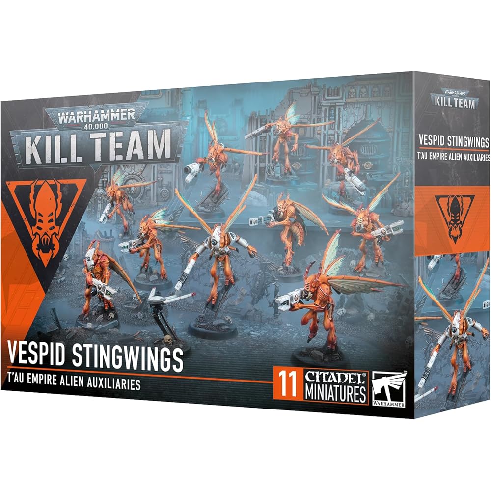 WS - Warhammer 40,000 - Tau Empire Vespid Stingwings