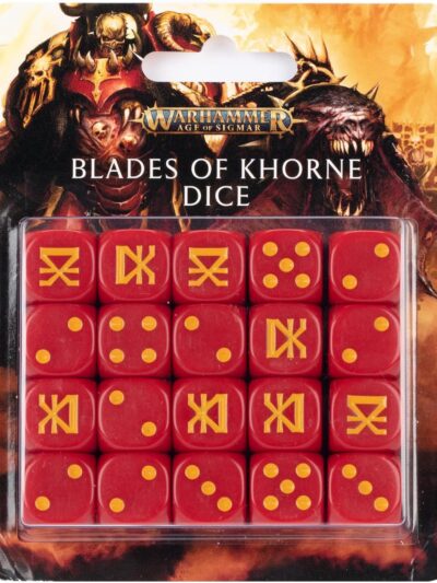 WS - AoS: Blades of Khorne Dice Set