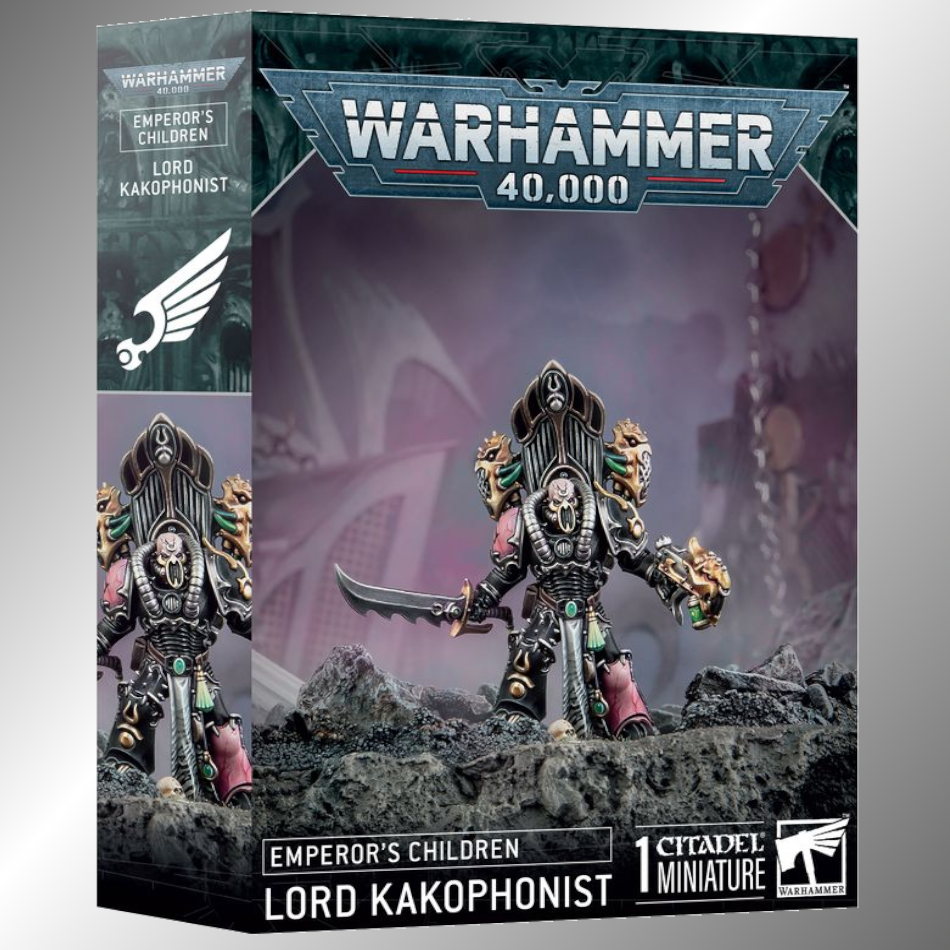 WS - Warhammer 40K - EMPEROR'S CHILDREN: LORD KAKOPHONIST