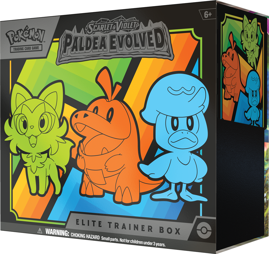 PKM - Scarleth & Violet - Paldea Evolved Elite Trainer Box-EN