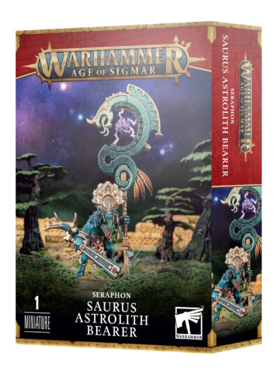 WS - Warhammer Age of Sigmar - Seraphon - Saurus Astrolith Bearer- EN