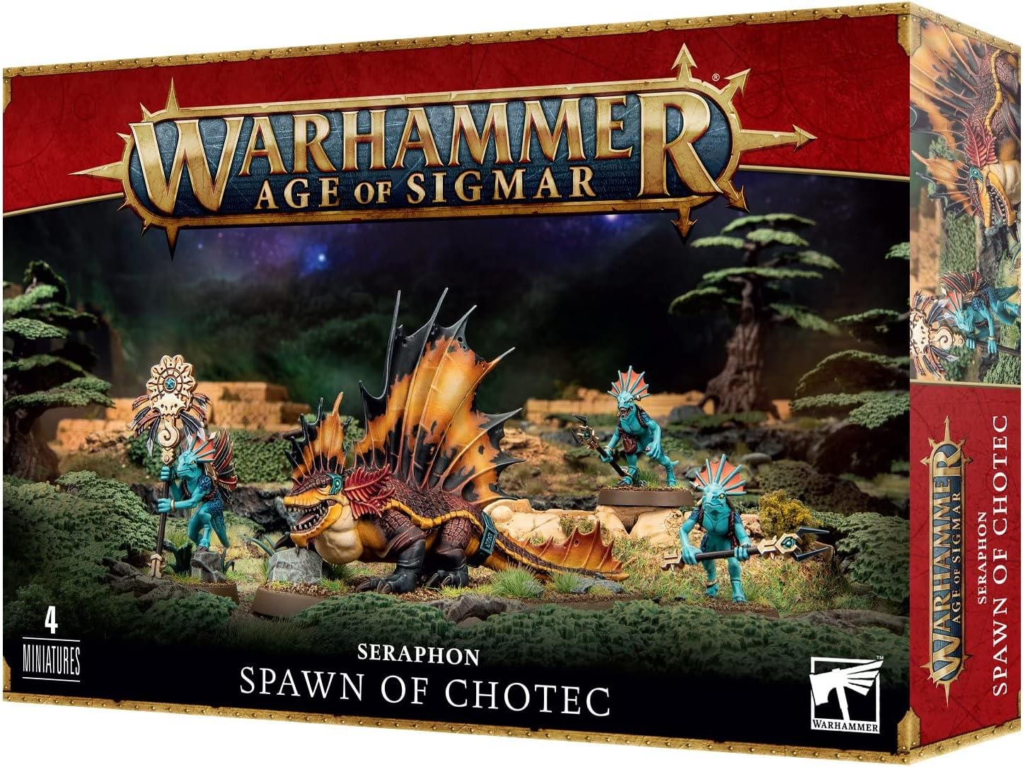 WS - Warhammer Age of Sigmar - Seraphon - Spawn of Chotec - EN