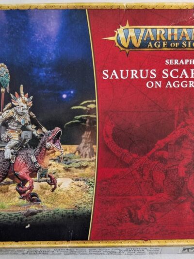 WS - Warhammer Age of Sigmar - Seraphon - Saurus Scar-Veteran on Aggradon- EN