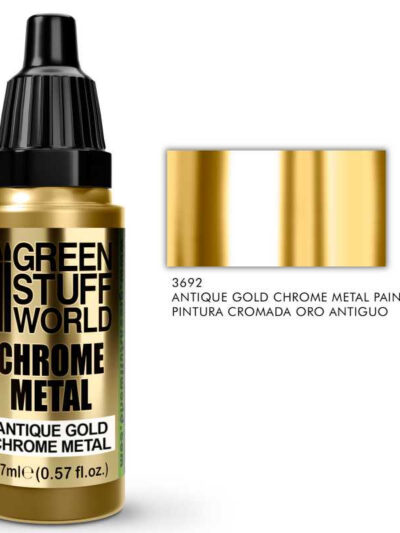WS - Green Stuff World-Chrome Metal-Antique Gold