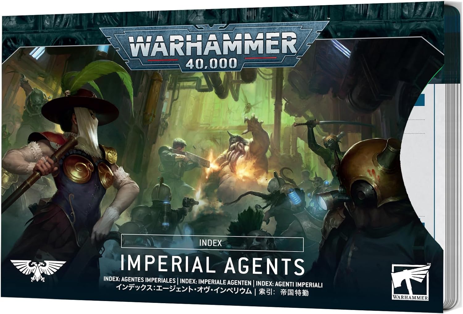 WS - Warhammer 40K - Imperium - Index Card - Imperial Agents - EN