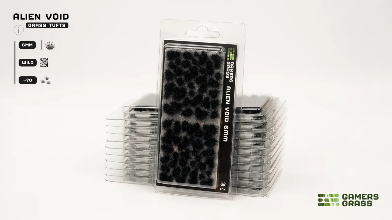 GG - Gamers Grass Tufts: Alien Tufts - Void 6mm - Wild