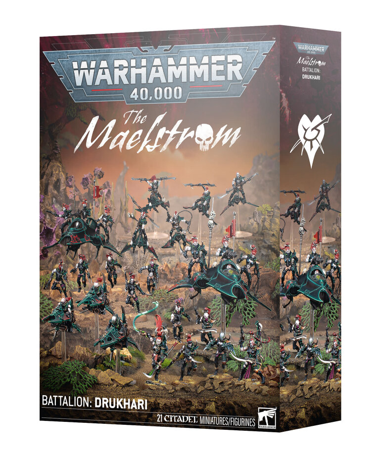 WS - Warhammer 40K - THE MAELSTROM BATTALION: DRUKHARI