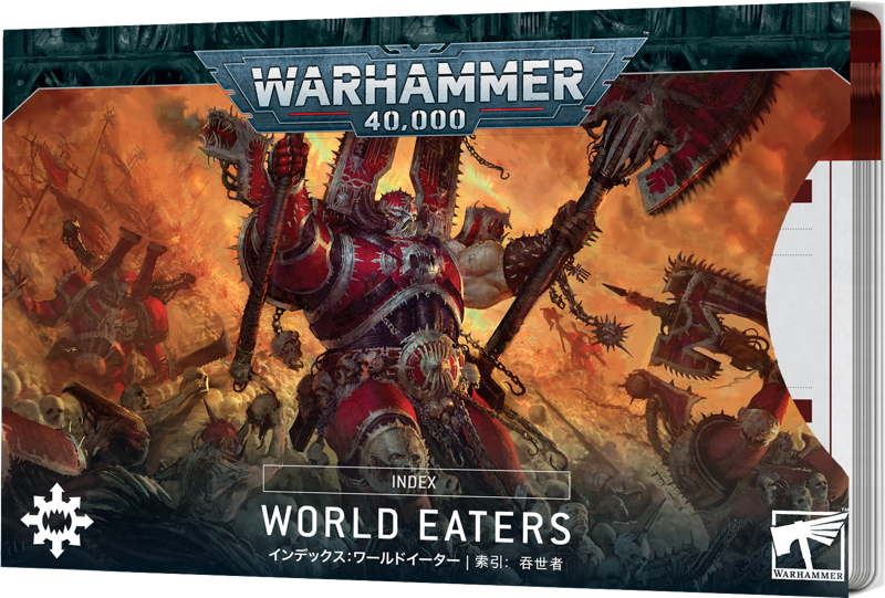 WS - Warhammer 40K - Index Cards - Chaos: World Eaters - EN