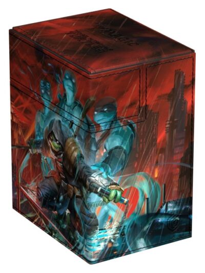 UG - Deck Case: Sidewinder 133+ Xenoskin MTG - Teenage Mutant Ninja Turtles - Mountain/Forest