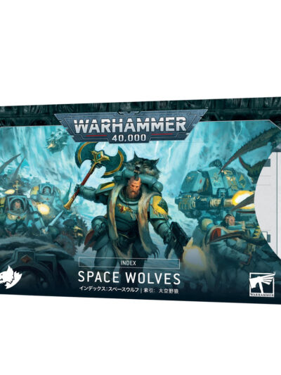 WS - Warhammer 40K - Index Card - Spaces Marines- Space Wolves - ESP