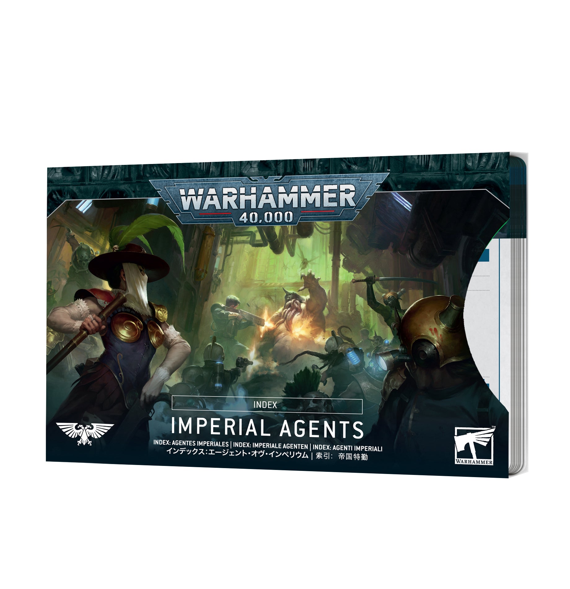 WS - Warhammer 40K - Index Card - Imperial Agents - ESP