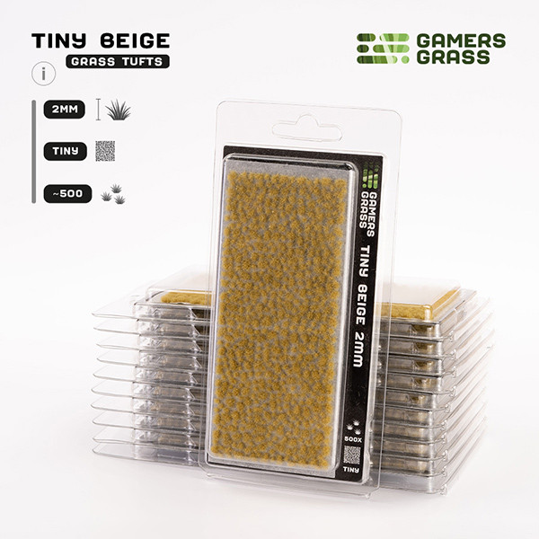 GG - Gamers Grass Tufts: Tiny Tufts - Beige - Tiny