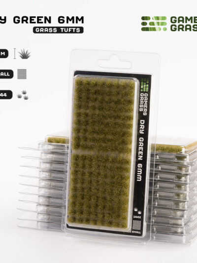 GG - Gamers Grass Tufts: Tiny Tufts - Dry Green - Tiny