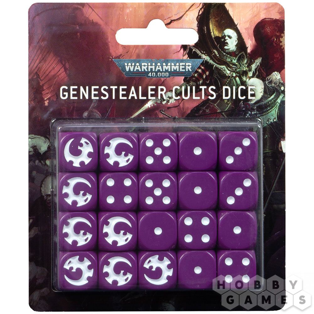 WS - Warhammer 40K - Genestealer Cults: Dice Set