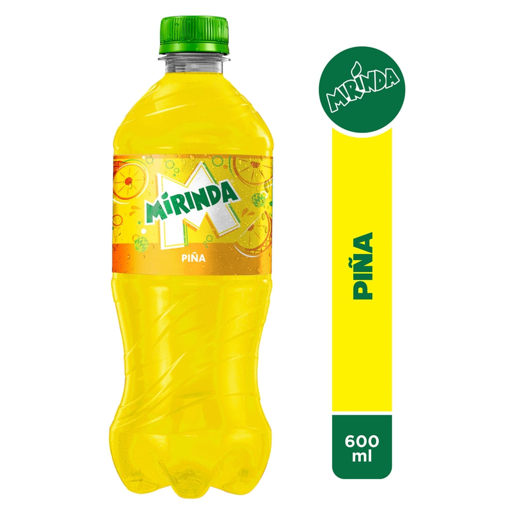 Food-Gaseosa: Mirinda Piña 600ml