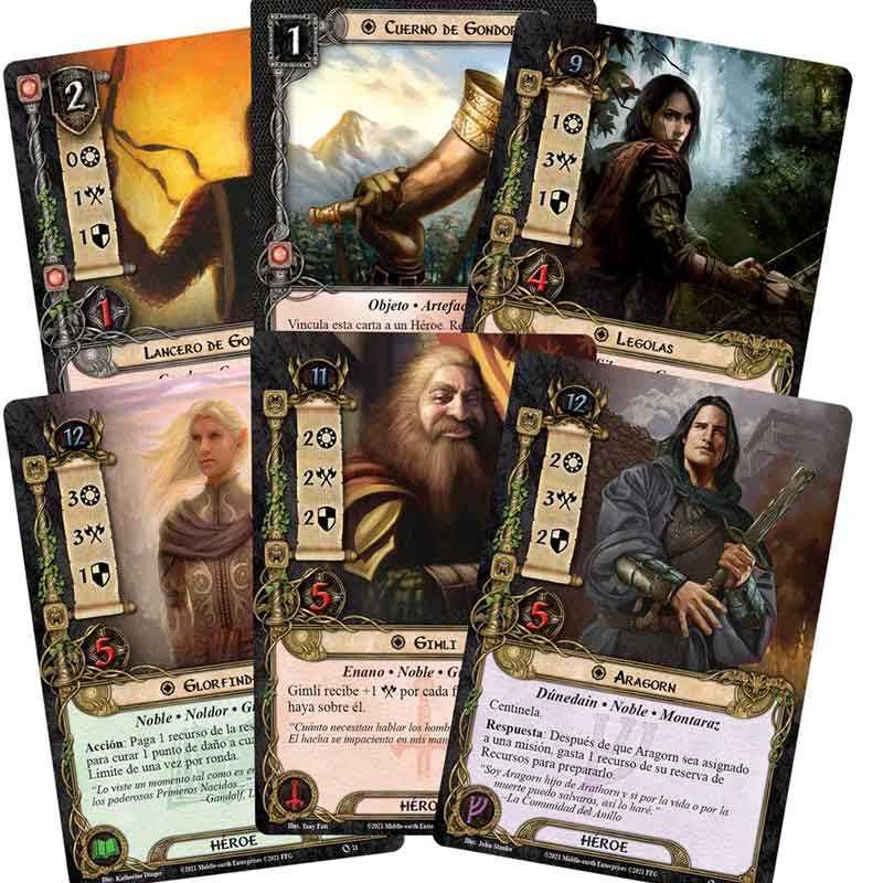 BG - El Señor de los Anillos - Juego de Cartas - ESP