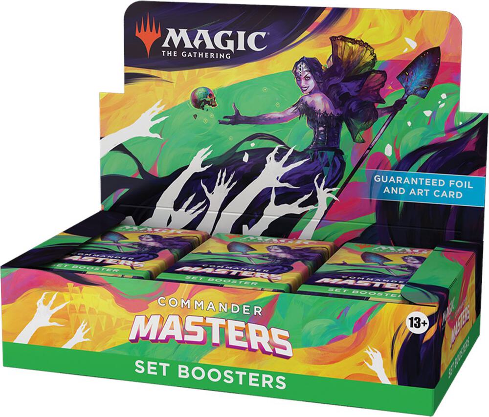 MTG - Magic the Gathering: Commander Masters - Set Booster PACK - ENG