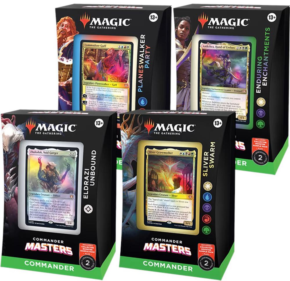 MTG - Magic the Gathering: Commander Masters - Collector Booster Box - EN