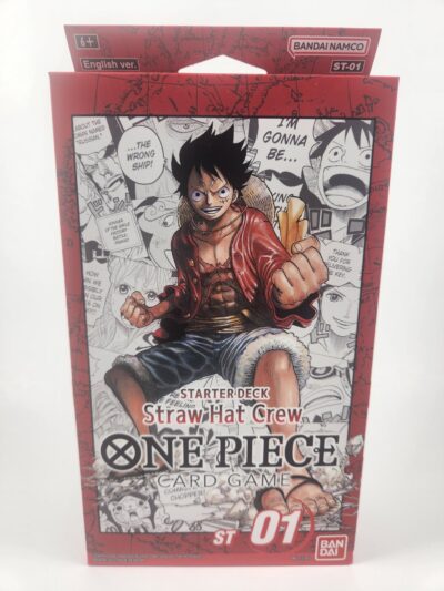 TCG - One Piece - One Piece CCG: Starter Deck Straw Hat Crew (ST-01)