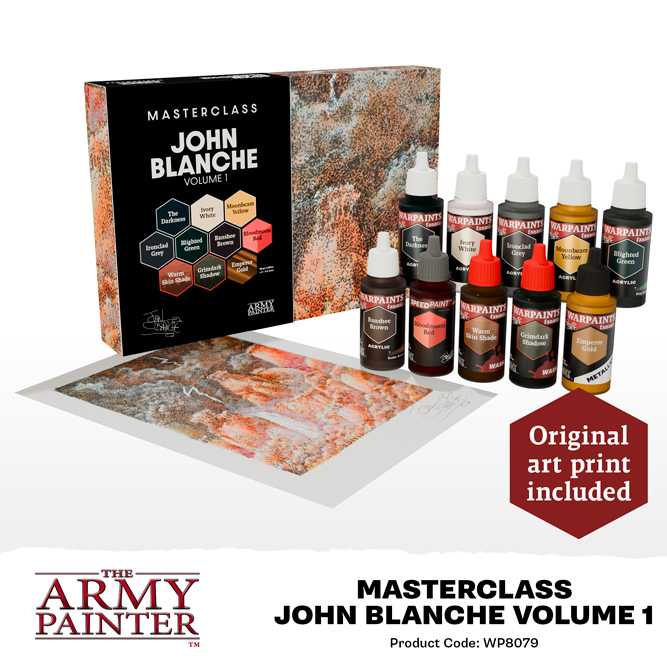 TAP - Warpaint: Fanatic Masterclass Paint Set- John Blanche Vol.1