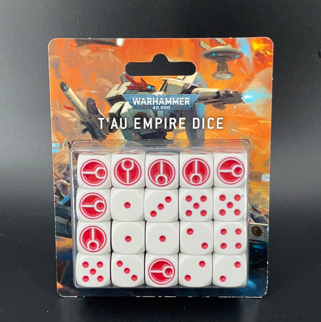 UP - Dice Case: Warhammer 40,000- Dice Scroll- T'au Empire/Necron Codex Aligned