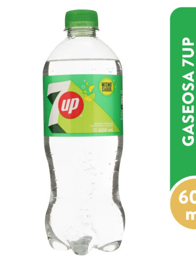Food-Gaseosa: 7UP Lima Limon 600ml