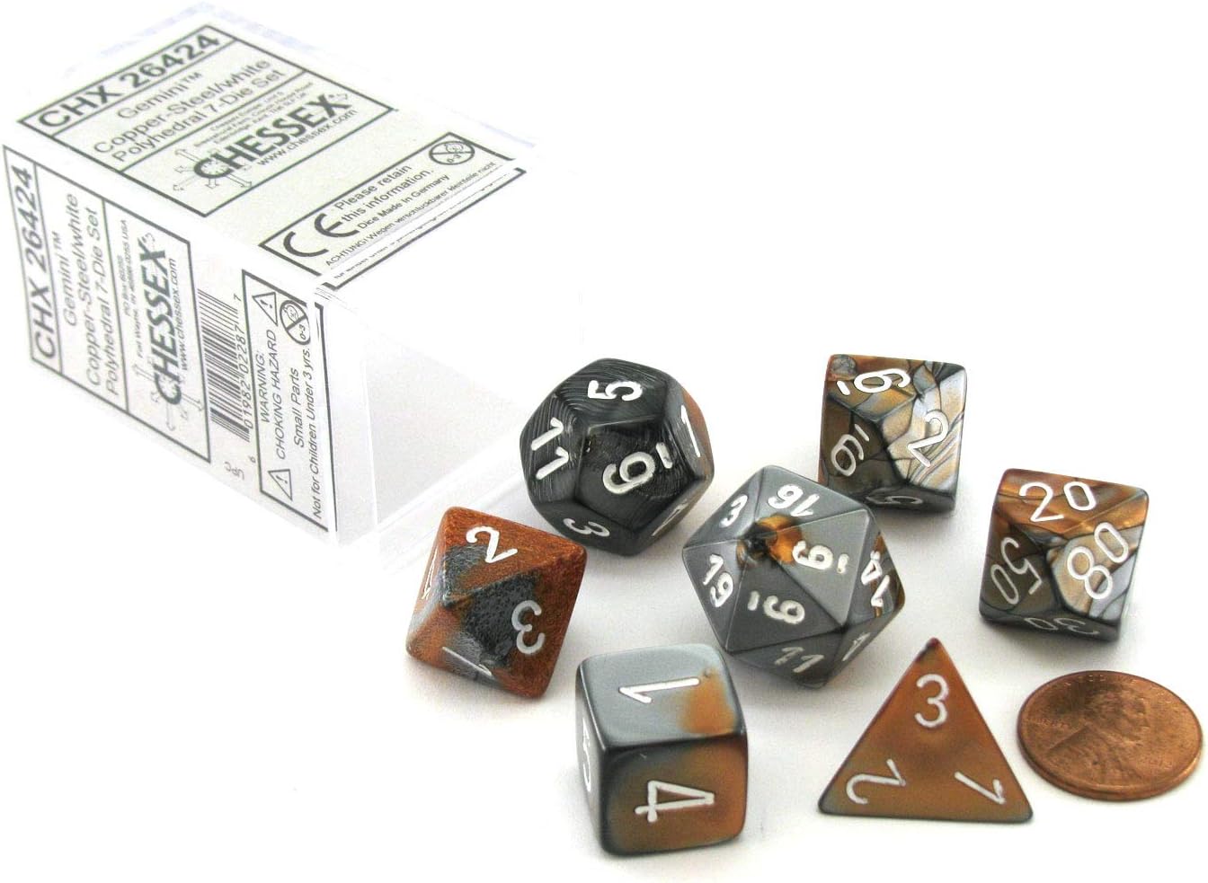 Dice - CHX 26424 / 27433 / 27442 Polyhedral 7-Die Set