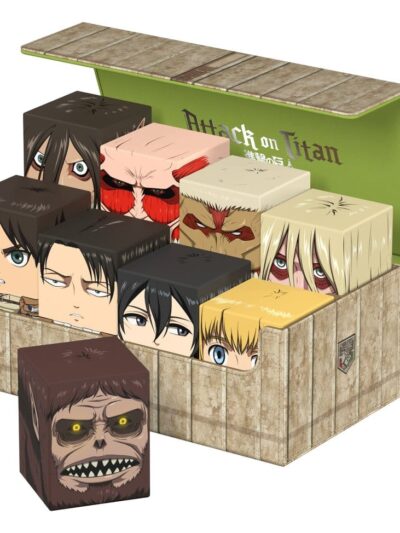 UP - Squaroes: Arkhive 800+ Attack on Titan - Collector's Case - "Shiganshina District"