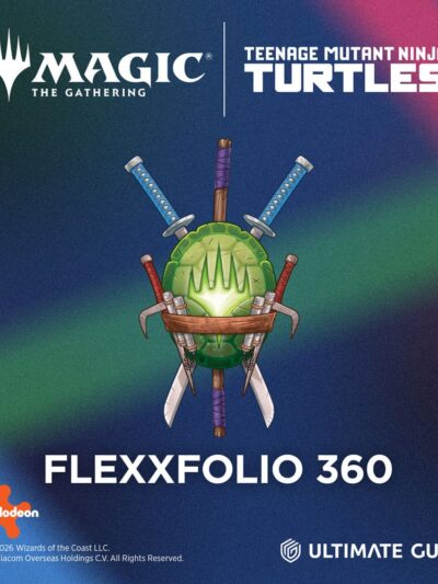 UG - Portfolio: 18-Pocket FlexXFolio 360 MTG - Teenage Mutant Ninja Turtles - Mountain/Forest