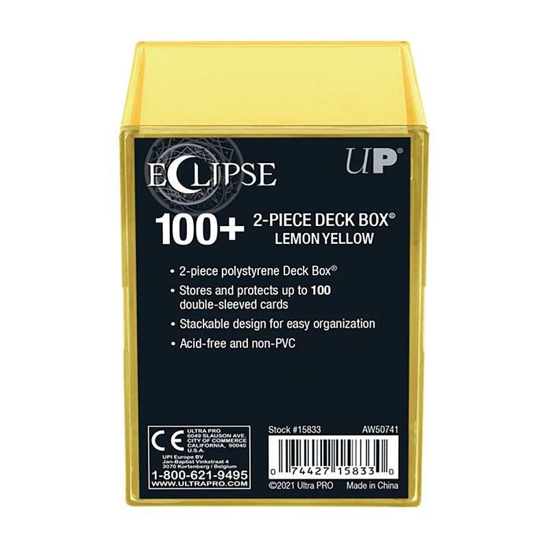 UP - Deckbox 2 Pieces 100+ Eclipse Lemon Yellow/Artic White