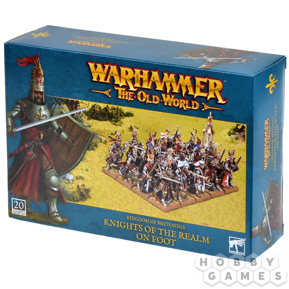 WS - OLW - KINGDOM/BRETONNIA:KNIGHTS OF THE REALM ON FOOT